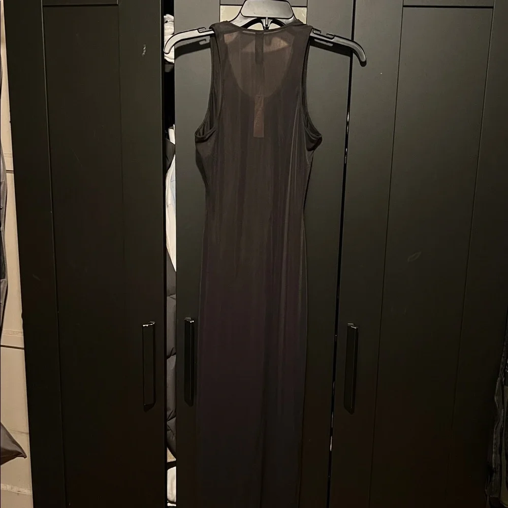 Skims mesh long dress cover up